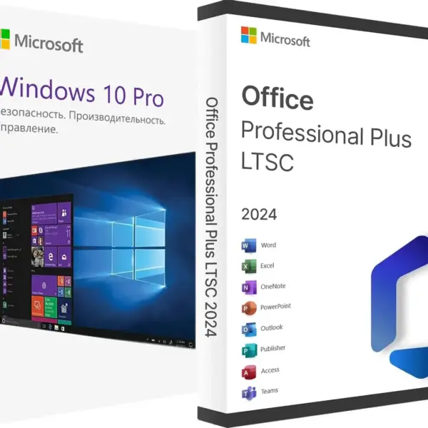 Windows 10 Pro (Профессиональная) + Microsoft Office 2021 LTSC Professional Plus