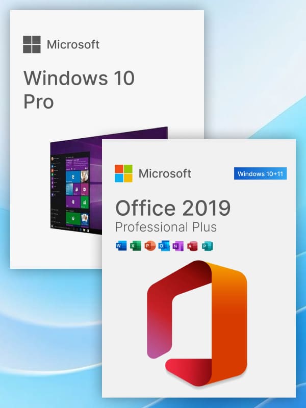 Купить Windows 10 Pro + Office 2019 Professional Plus