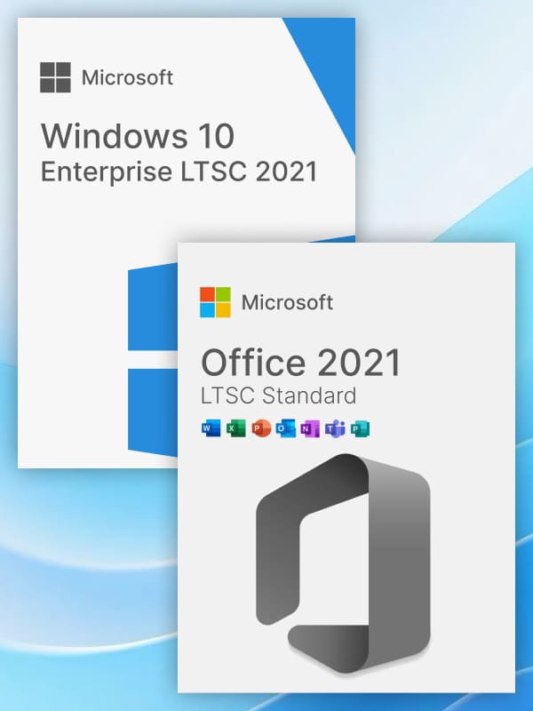 Купить Windows 10 Enterprise LTSC 2021 + Microsoft Office 2021 LTSC Standard