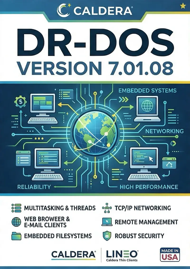 Скачать
DR-DOS 7.01.08