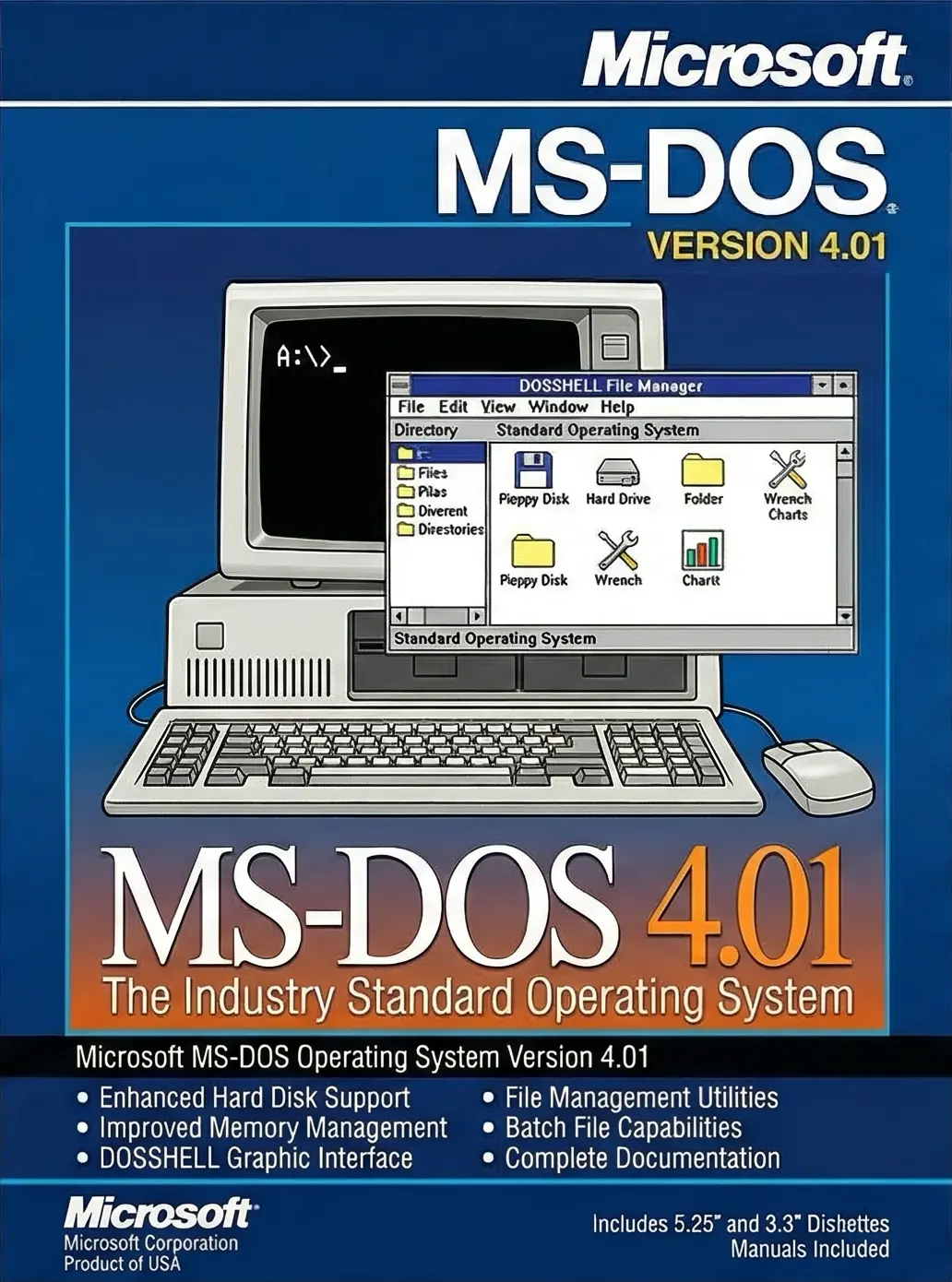Скачать
MS-DOS 4.01