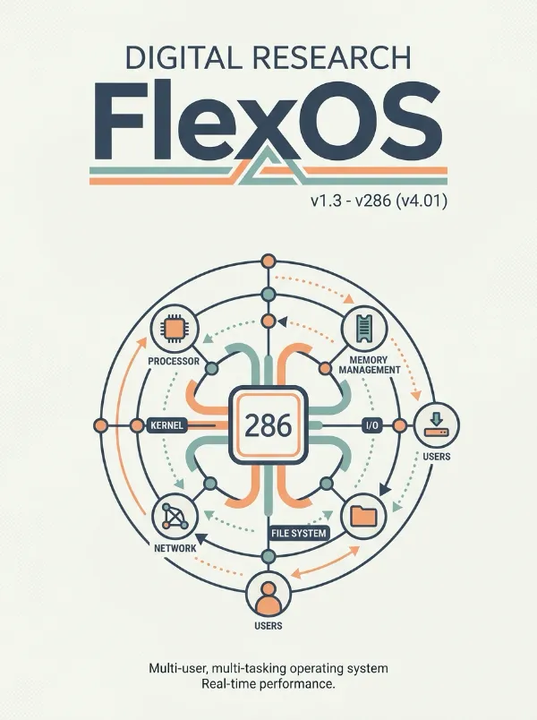Скачать
Digital Research FlexOS v1.3 - v286 (v4.01)