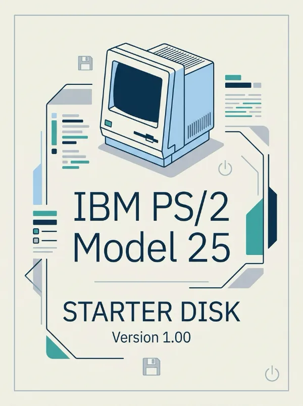 Скачать
IBM PS/2 Model 25 Starter Disk v1.00