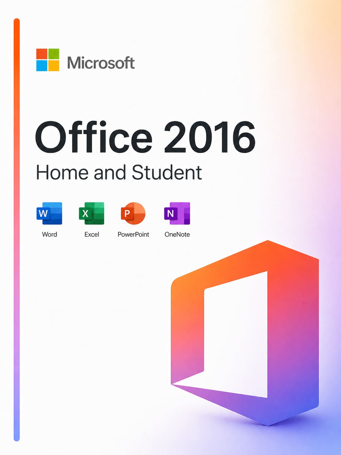 Купить Microsoft Office 2016 Home and Student