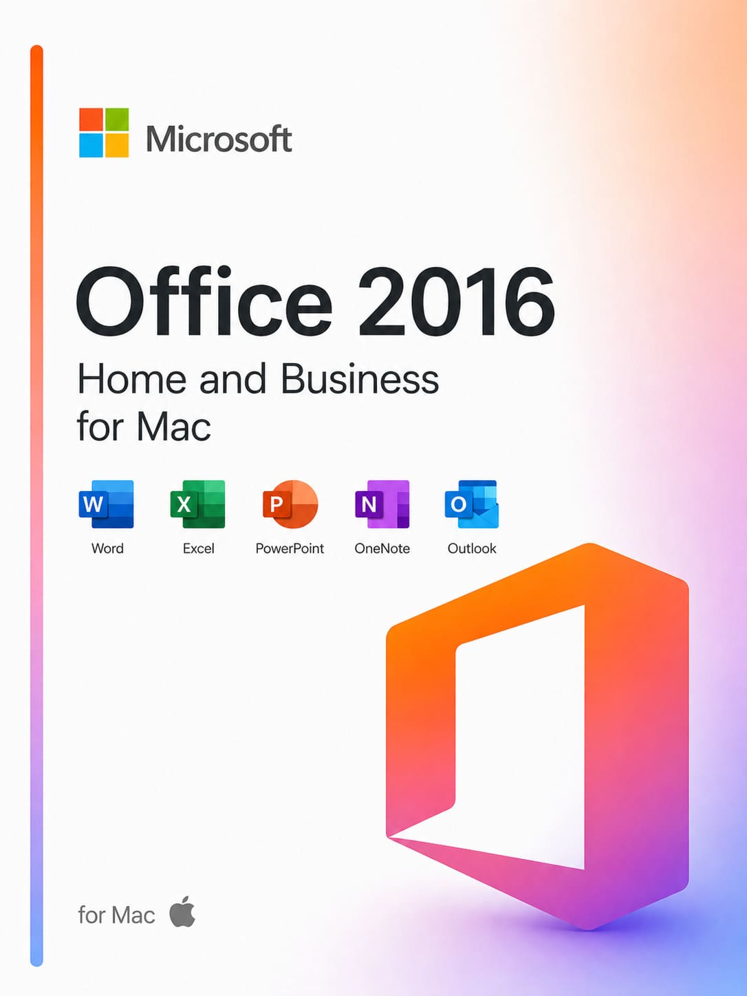 Купить Microsoft Office 2016 Home and Business для Mac
