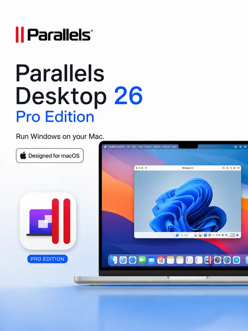 Скачать
Parallels Desktop Pro Edition 26 для Mac