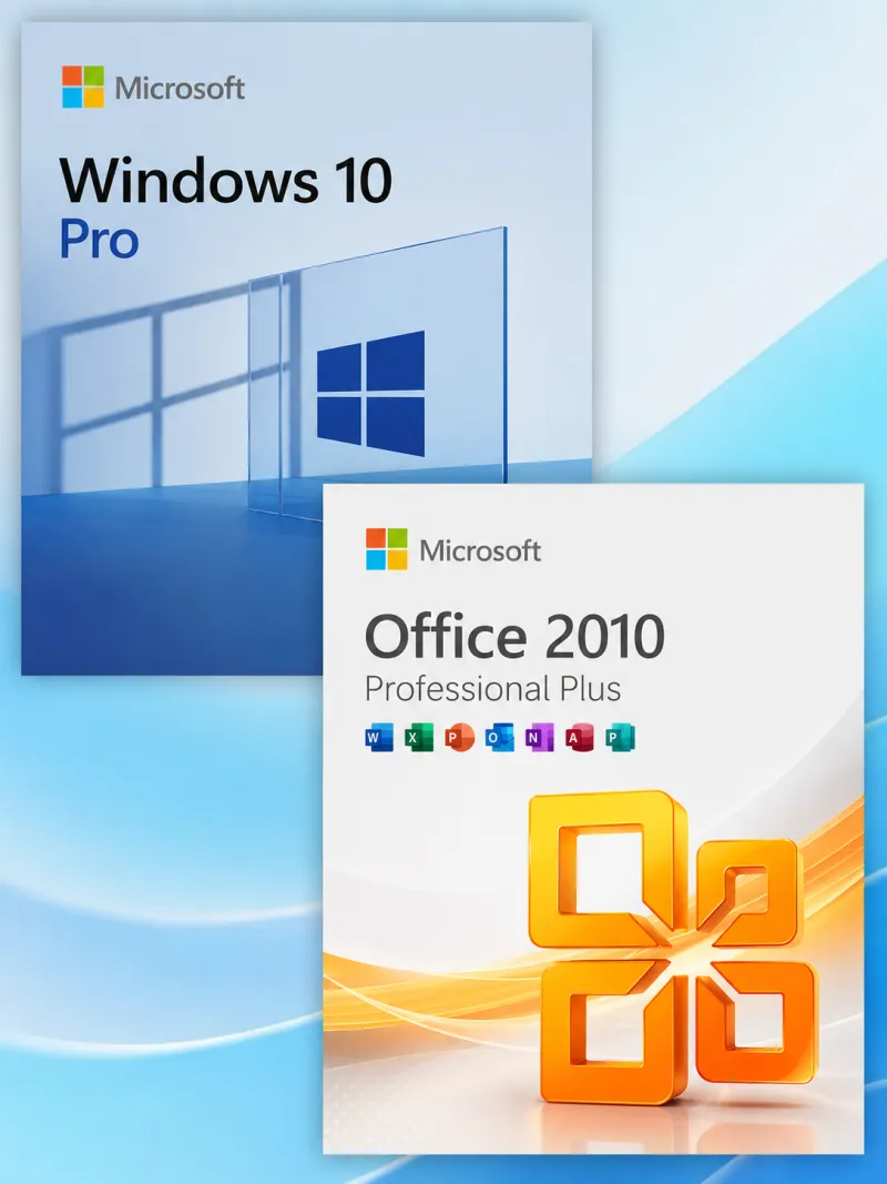 Купить Windows 10 Pro + Office 2010 Professional Plus