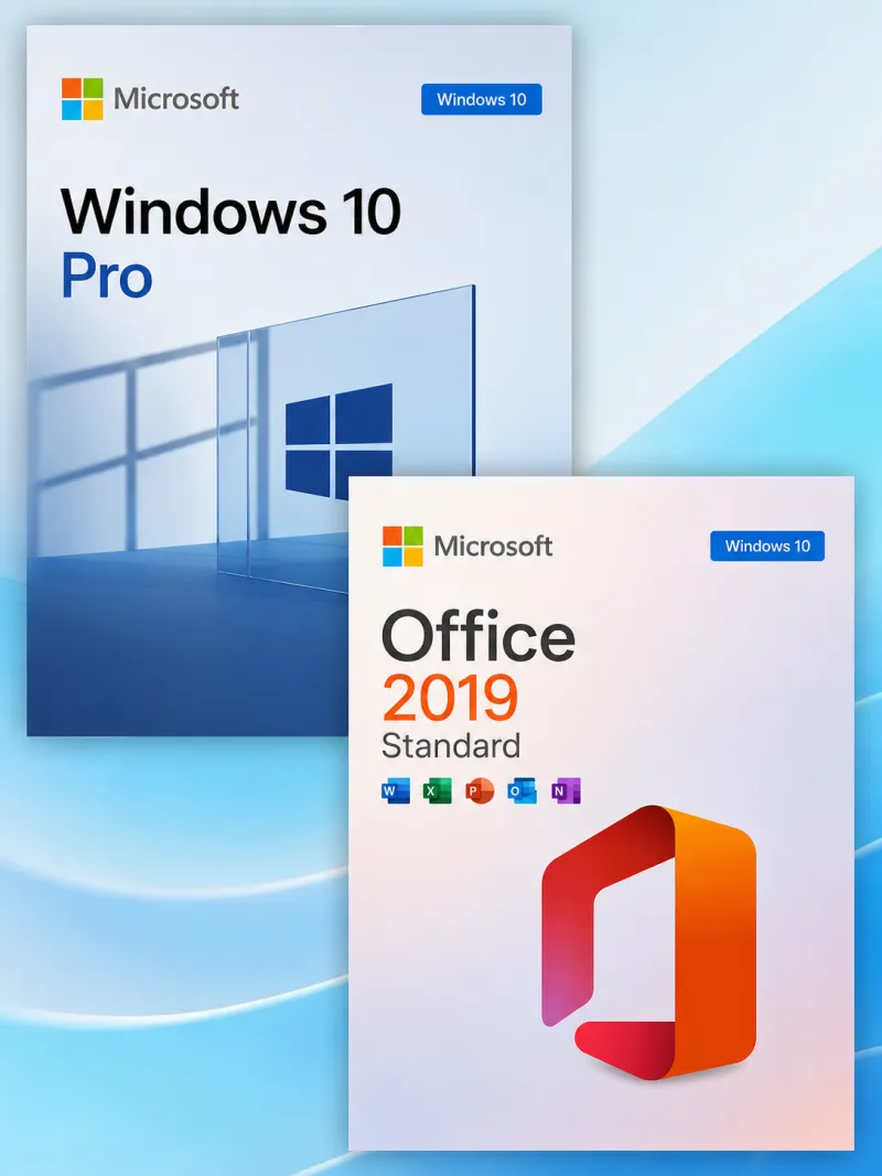 Купить Windows 10 Pro + Office 2019 Standard