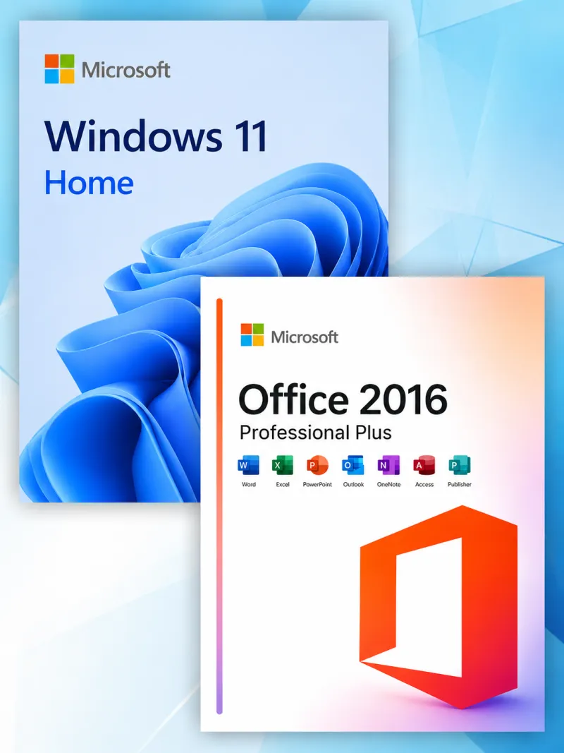 Купить Windows 11 Home + Office 2016 Professional Plus